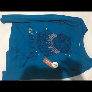 Girls long sleeve top size xl plus